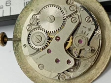 Vintage ELGE cal. FHF 81-2 U2 Watch Movement Swiss Made WORKING Very well 