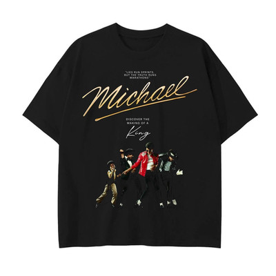 Michael Movie 2026 T-Shirt King of Pop Graphic Tee
