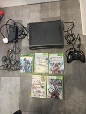 Microsoft Xbox 360 Elite  120GB Matte Black Console Bundle, 5 games & Controller