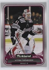 2023-24 Upper Deck Parkhurst Pink Foil 25/50 Vitek Vanecek #179 c6j