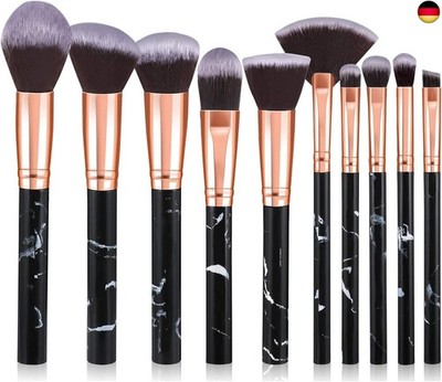 Pinselset Makeup Start Makers 10 Stück Professionelle Make Up Pinsel Set 