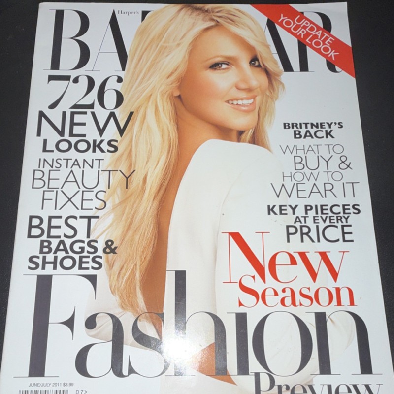 Britney Spears - Harper's Bazaar Magazine June/July 2011 Fashion Beauty 