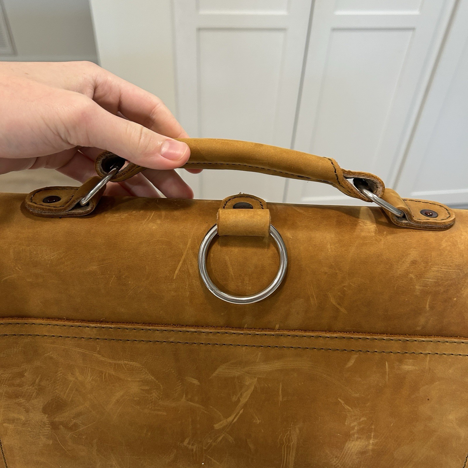 Saddleback Leather Thin Front Pocket Leather Brie… - image 17