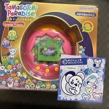 Tamagotchi PaRaDiSe Orange Tropics Virtual Pet Game with Bonus Seal