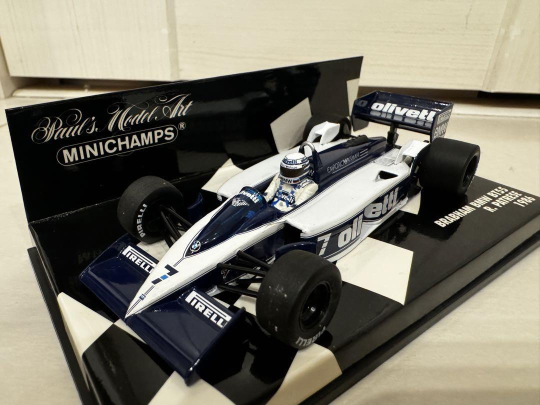 【SEAL限定商品】 Bt55 Bmw Brabham Patrese eBay | Minicar 1/43 Minichamps 1986 乗用車