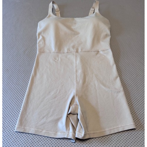 OFFLINE by Aerie Real Good The Hugger Romper Tan Beige Small Activewear Bodysuit