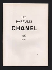 publicité papier 1946  les parfums CHANEL dos livre Albums SEFI Villeurbanne