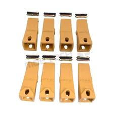 Bucket Teeth+ Flexpins For Bobcat Style Mini Excavator 8PK 6737326 6737325 US