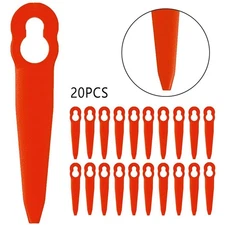 20x Plastic Strimmer Blades For STIHL FSA 45-Cordless Grass Trimmer Replacement