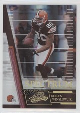 2007 Playoff Absolute Memorabilia Spectrum Gold 25/25 Kellen Winslow Jr #109 qg9