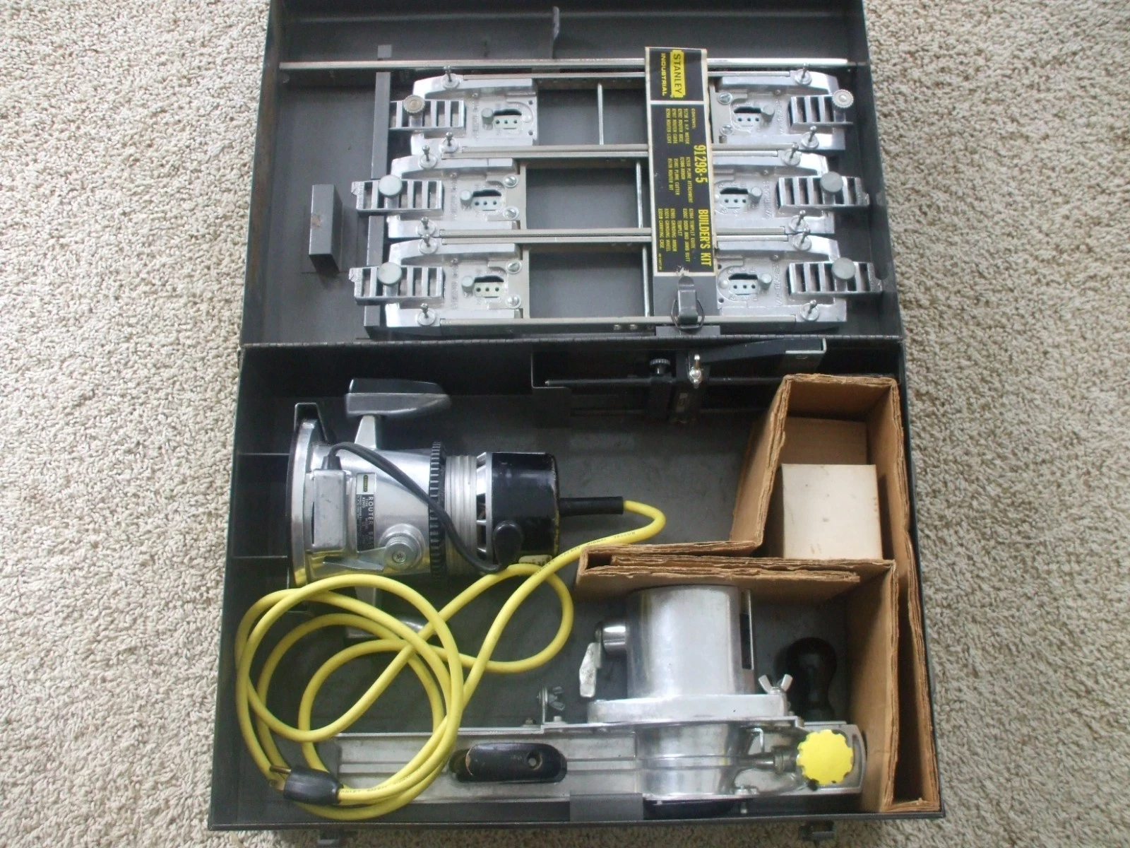 VINTAGE STANLEY BUILDERS KIT # 91298-5 ROUTER PLANER OTHER
