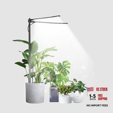 Plant Grow Light, Plant Lamp for Indoor Plants Growing, 2 Black no timer