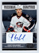 2012-13 Panini Certified Cody Goloubef Rookie Auto Florida Panthers #164