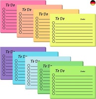 9 BlöCken Haftnotizen, 450 BläTter To Do Liste Haftnotizblock Linierte N