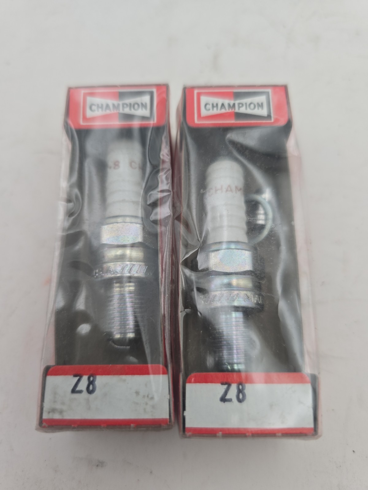 Vintage Champion Spark Plugs Z8 Lot of 2