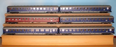 Hobbytrain H22201 + H22200.2 - Spur N  -  DB TOUROPA-Set, 6-tlg.Ep. 3b