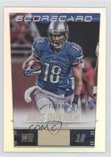 2014 Panini Hot Rookies Scorecard 72/99 Kris Durham #75 1s7