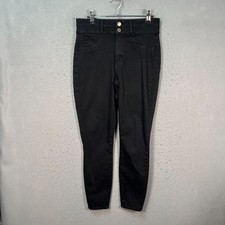 LAgence Womens Size 28 Black High-Waisted Skinny Jeans Cotton Blend USA-Made