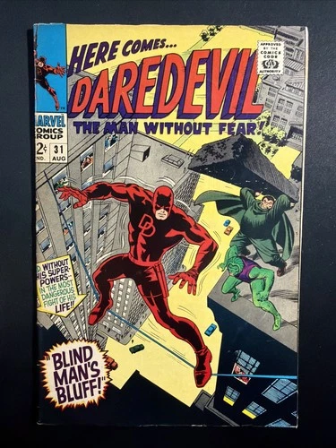 Daredevil #31 1967 Silver Age 1st Print Vintage Marvel Comics VG *A3