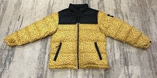 The North Face 1996 Nuptse 700 Puffer Jacket Black/Yellow, Size Large