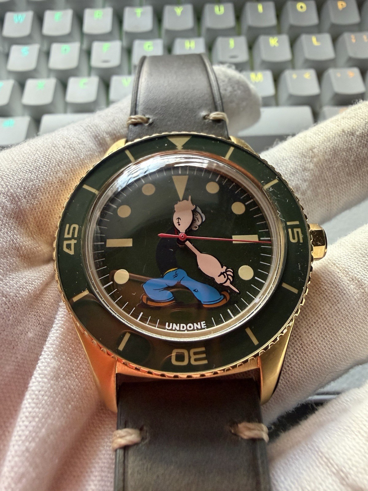 Undone X Popeye Automatic Watch