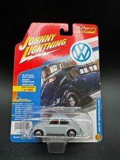 1950 Vw Split-window Beetle 164 Johnny Lightning Jlsp007-b Grey Display F3