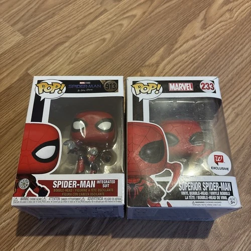 Funko SpiderMan Lot of 2 Walgreens Exclusive Superior Spider-man