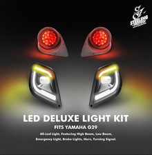 Steeleng-meteor Deluxe Led Light Kit For Yamaha G29drive Golf Cart 2007-2016