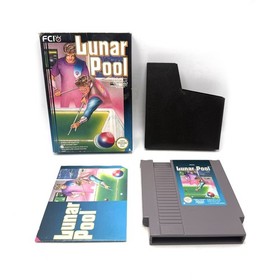 Lunar Pool Nintendo NES COMPLET FRA PAL B CIB