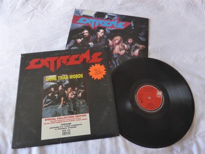 EXTREME - MORE THAN WORDS (COLLECTORS' EDITION) ,A&M ,1990 ,AMX792, VG+/VG++