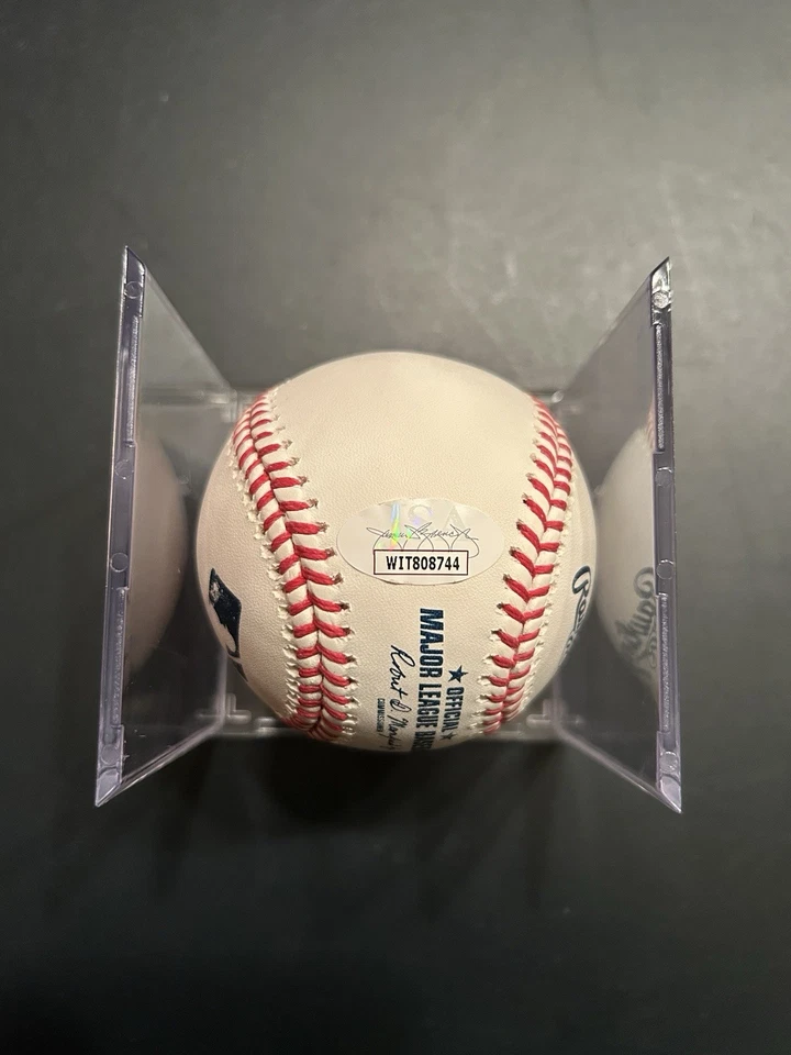 Béisbol firmado autografiado por Dan Marino certificado JSA Kansas City Royals selección del draft Foto 3 de 3