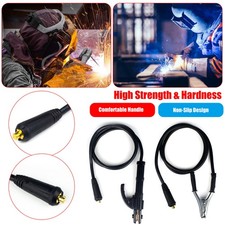 ⁺Arc Welding Ground Clamp Set 1.5m Length 300A Welders Earth Clip Kit For ARC