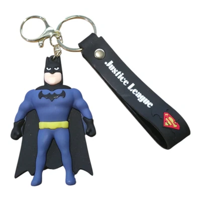 Batman Keychain Marvel Backpack Purse Zipper Charm Brand New Free Shipping - Image 1 of 4
