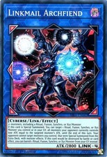 Yu-Gi-Oh TCG RIRA-DE047 SR Linkmail Archfiend Rising Rampage