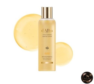 [d'Alba Official] Vita Toning Serum Toner 180ml - Whitening Vitaminamus Water