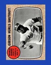 1968 Topps Set-Break #154 World Series Game 4 EX-EXMINT *GMCARDS*