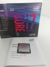 Intel Core i7-8700K 3.70GHz 6-Core LGA1151 Desktop CPU (SR3QR) USED
