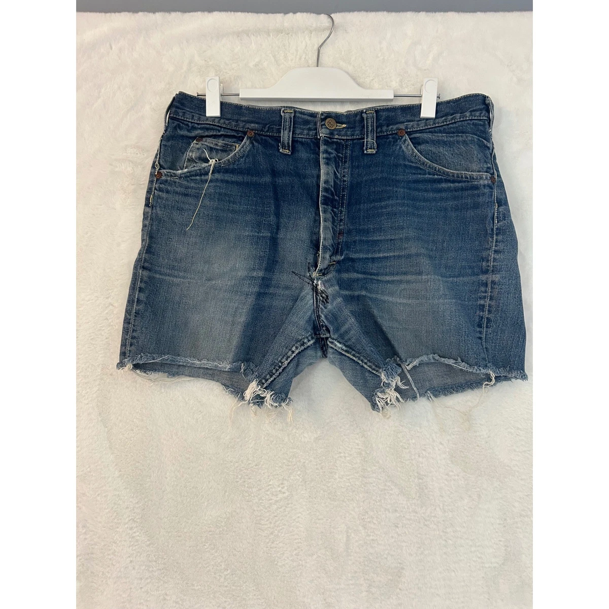 Preços baixos em Shorts Vintage década de 1970 Jeans para Homens
