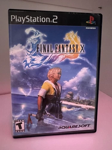 Final Fantasy X PS2 BOX AND MANUAL ONLY