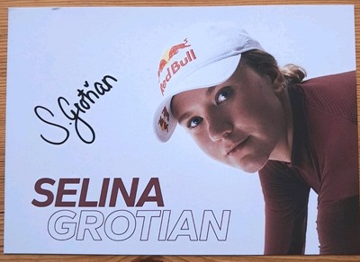 Selina Grotian Orig Autogramm signiert Wintersport Biathlon  - AK