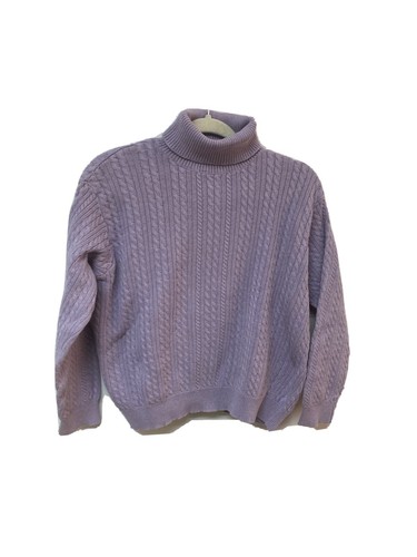 Tight Knit Turtleneck Sweater Size 