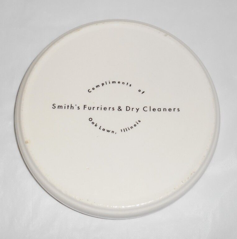 Smith's Furriers & Dry Cleaners Oak Lawn Illinois 6.75" diameter Dish Vintage eBay