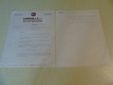 lettre tracteurs LABOURIER & cie MOUCHARD  ( no brochures)
