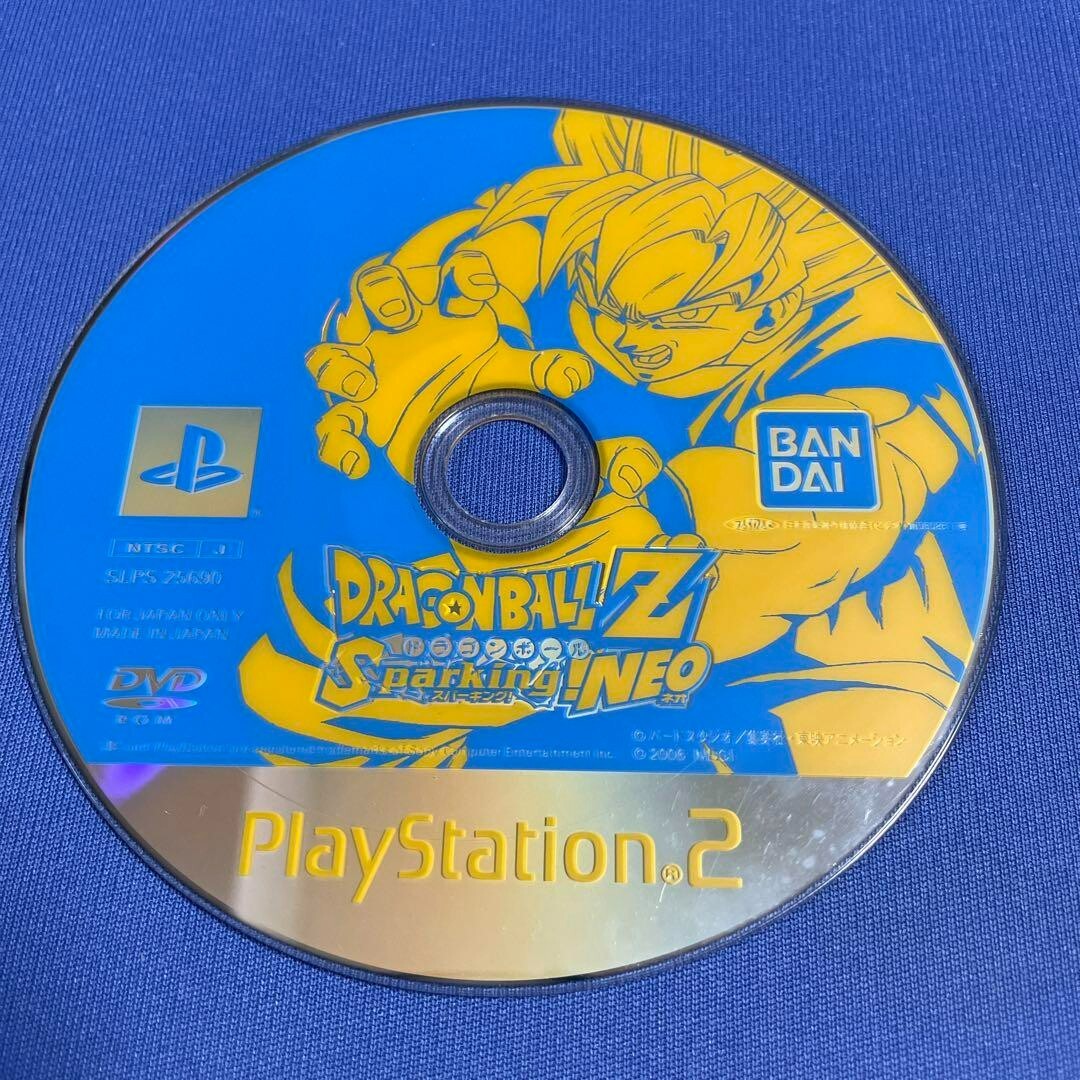 DRAGON BALL Z Sparking! Neo Sony PS2 Japanese Used Game Disc