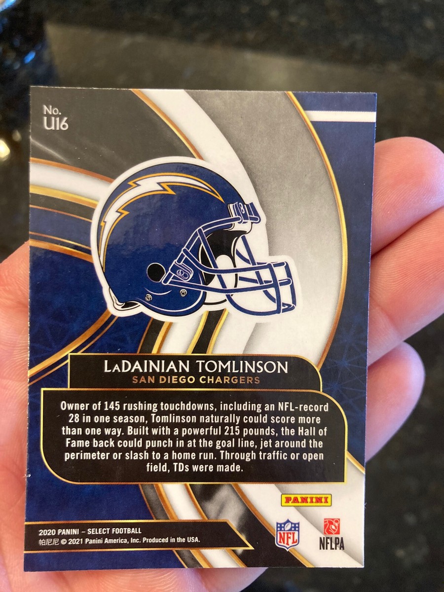 2020 Panini Select Unbreakable LaDainian Tomlinson Chargers HOF | eBay