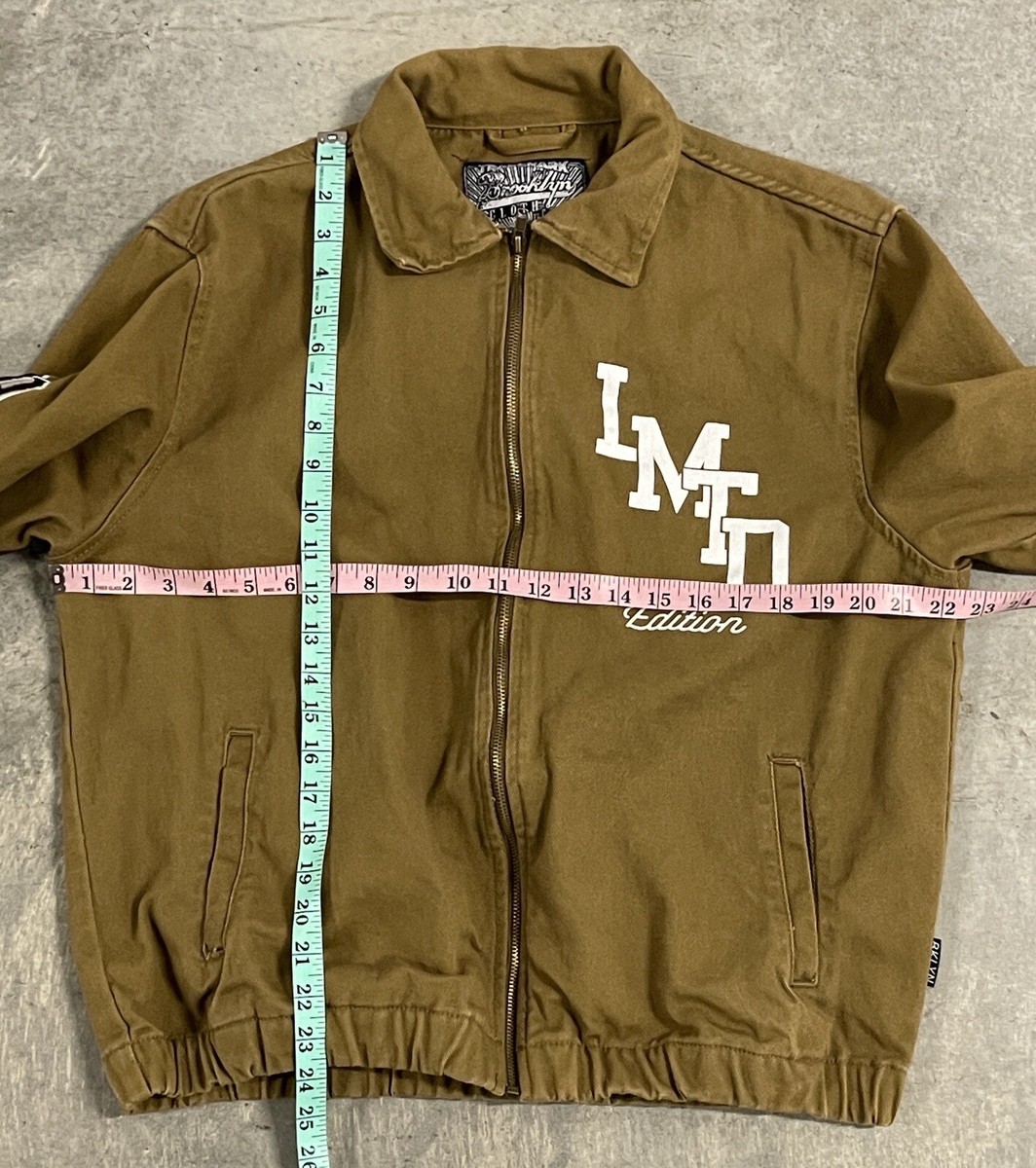 Men's Brooklyn Cloth Mfg. Co BKLYN Full Zip Workwear Jacket Adult