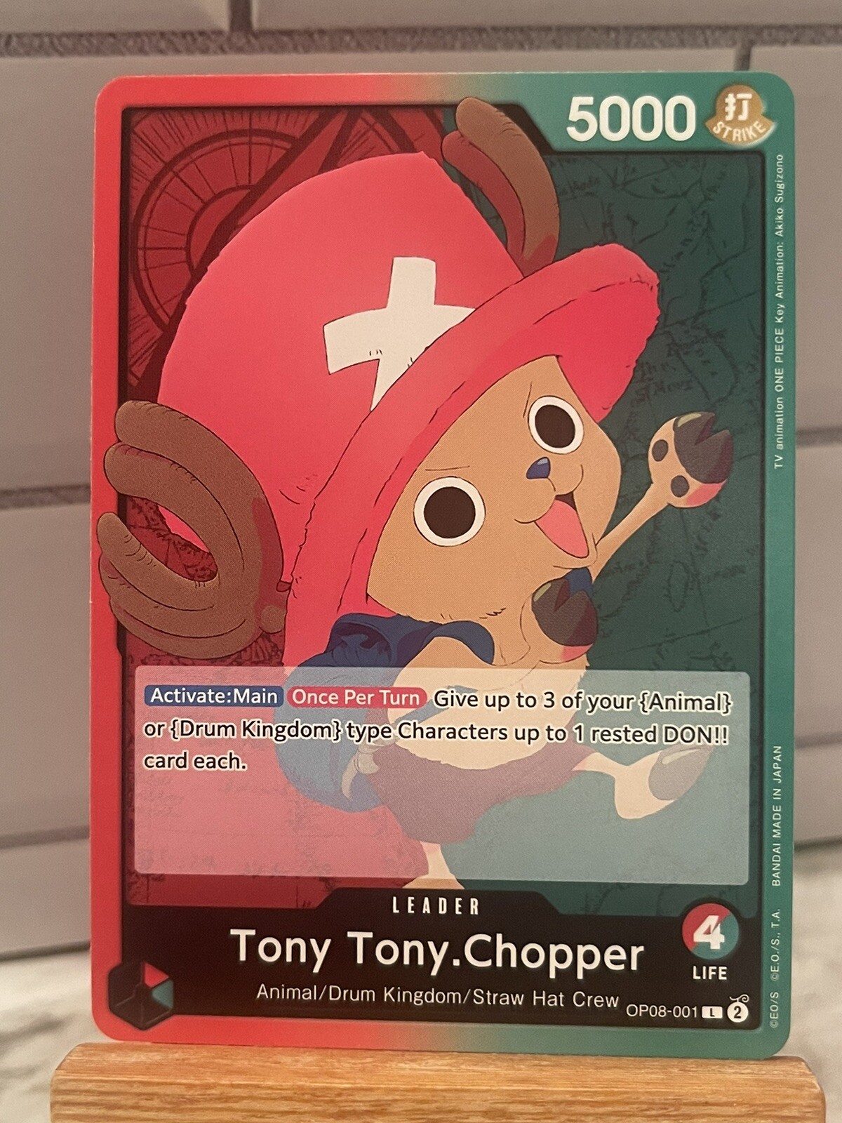 Tony Tony Chopper Leader OP08-001 Two Legends