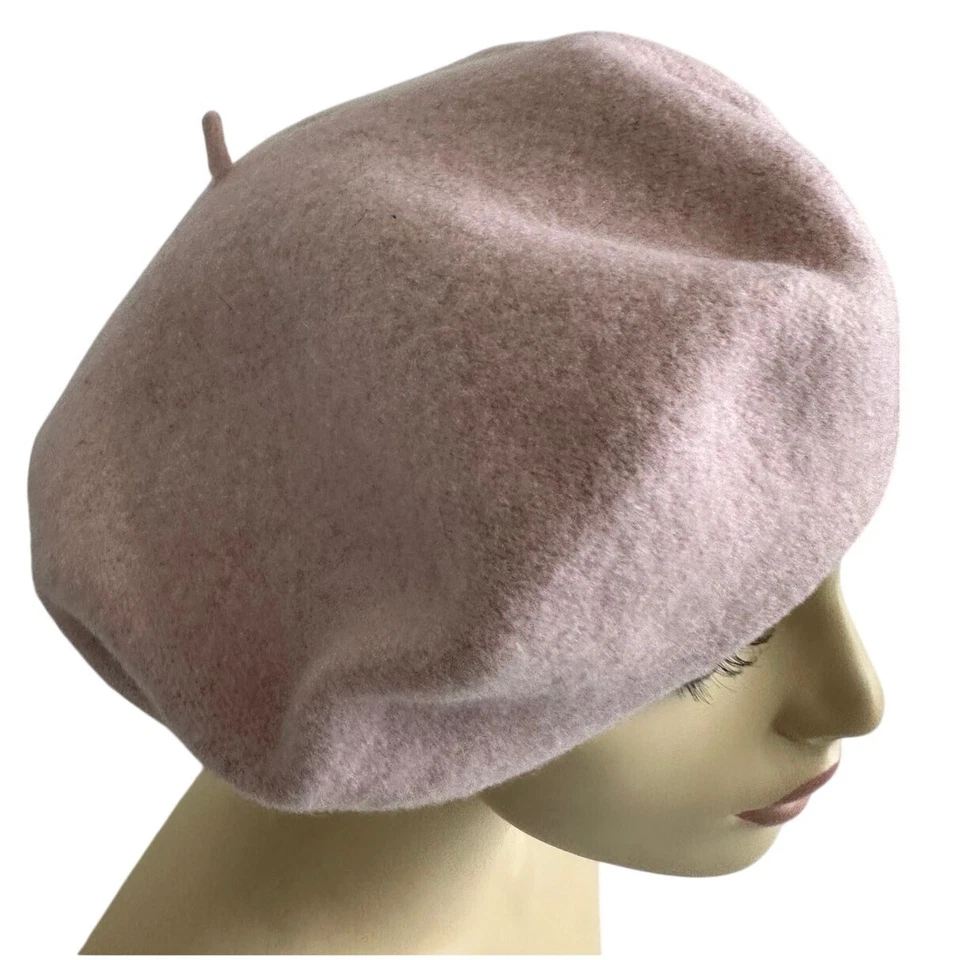 Mujeres Premium Estilo Francés Boina Sombrero Lana Suave Cálido Gorra Gorro Invierno Otoño Foto 3 de 4