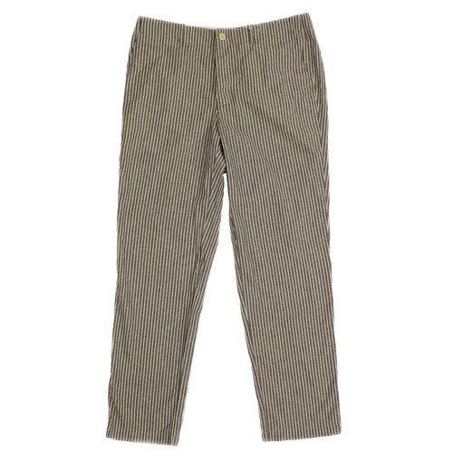 vintage Brown wool pants Striped Button Fly 40s Sz 34 x32 | eBay