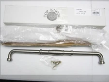 NEW Top Knobs NORMANDY 18" c-c HANDLE APPLIANCE DOOR PULL, Satin Nickel Finish